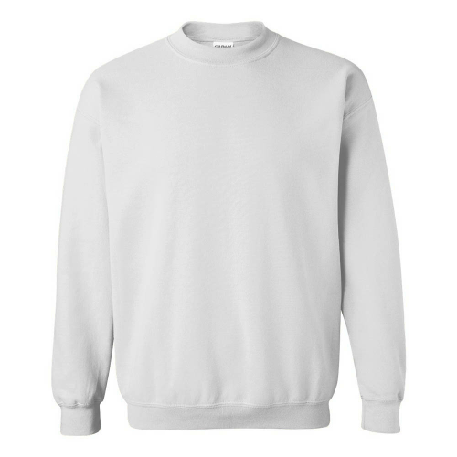 White Heavy Blend Crewneck Sweatshirt T Shirts Elephant