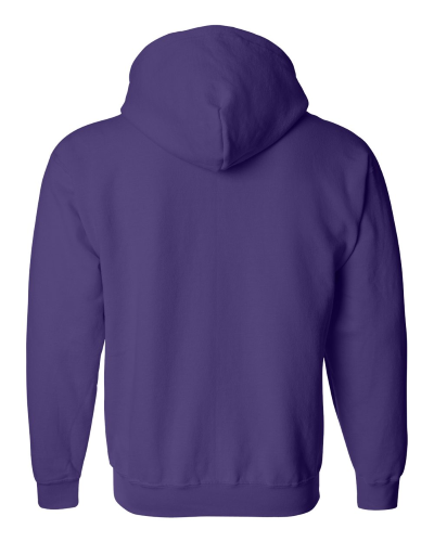 Heavy Blend Full-Zip Hooded Sweatshirt back Thumb Image