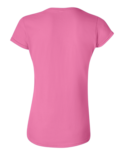Ladies' SoftStyle Fitted T-Shirt back Thumb Image