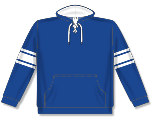 Skate Lace Hockey Hoody front Image