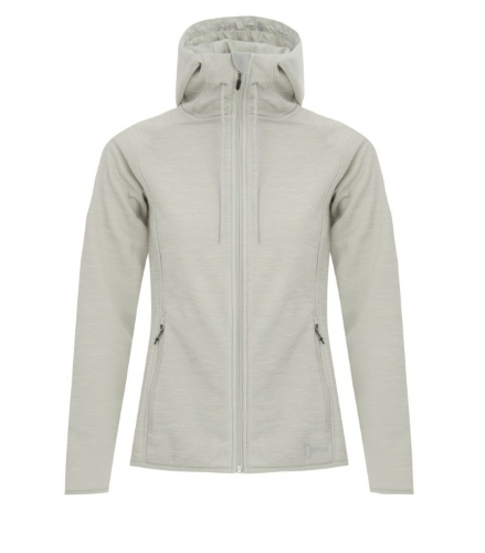 DRYFRAME® Dry Tech Fleece Full Zip Hooded Ladies' Jacket front Thumb Image