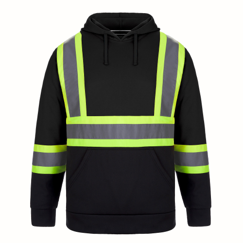 Black high on sale visibility hoodie