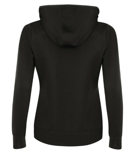 Fleece Hooded Ladies' Sweatshirt back Thumb Image