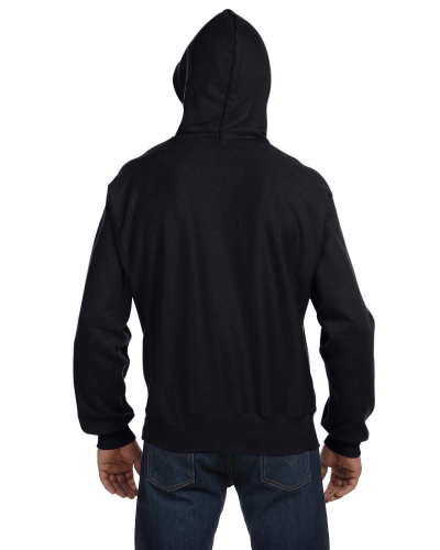 Champion Reverse Weave® 12 oz., Pullover Hooded Sweatshirt back Image