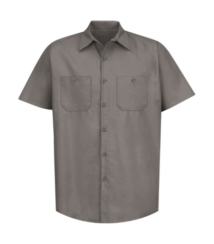 Industrial Short Sleeve Work Shirt front Thumb Image