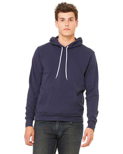Unisex Poly-Cotton Fleece Pullover Hoodie front Thumb Image