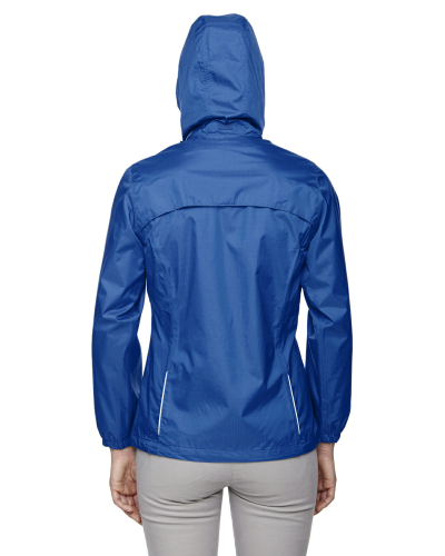 Ladies' Climate Seam-Sealed Lightweight Variegated Ripstop Jacket back Thumb Image