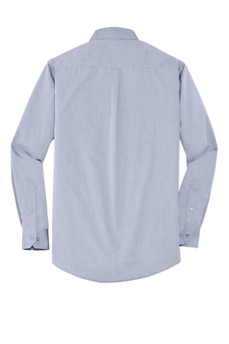 Coal Harbour® Textured Woven Shirt back Thumb Image