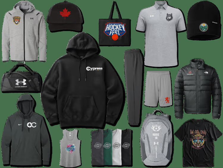 Custom embroidered polo shirts from T-Shirt Elephant Canada