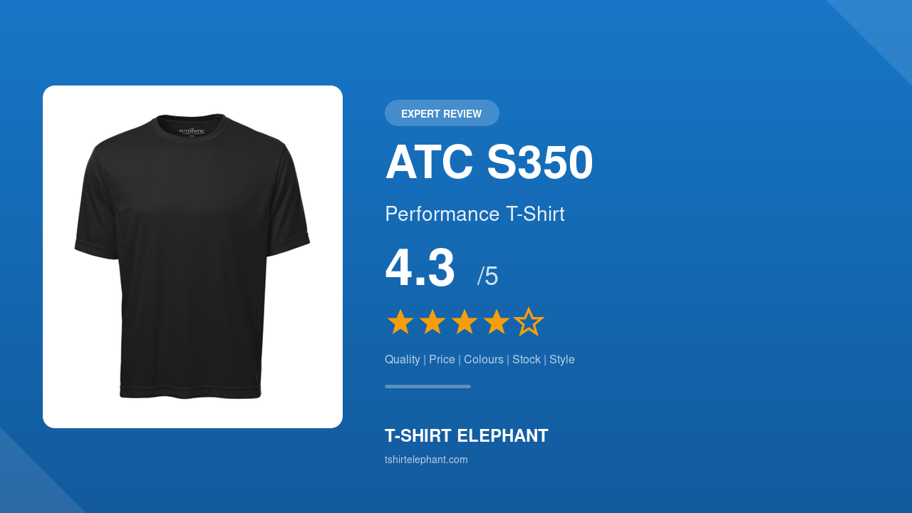 ATC S350 Performance T-Shirt Review