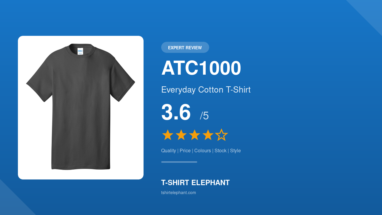 ATC1000 Everyday Cotton T-Shirt Review