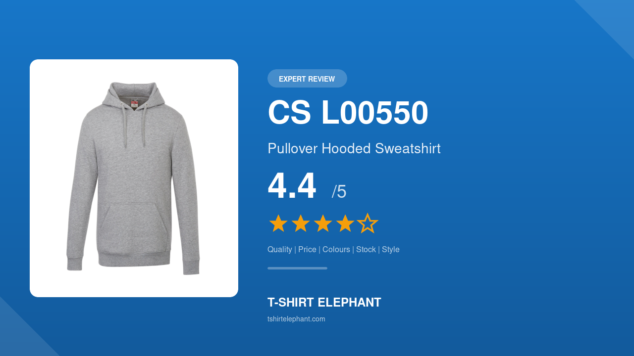 Canada Sportswear L00550 Vault Hoodie Review