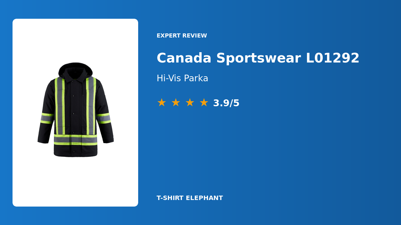 Canada Sportswear L01292 Hi-Vis Parka Review