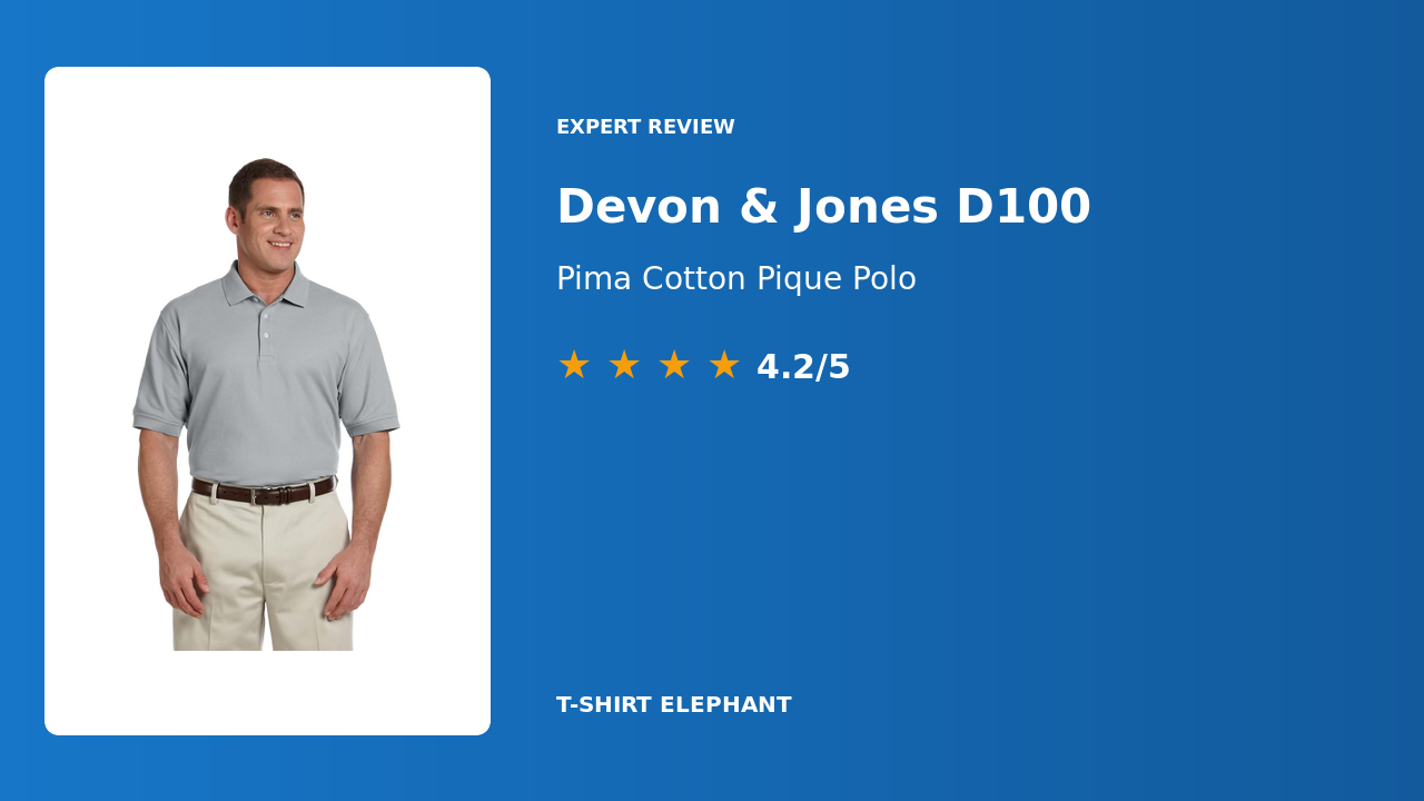 Devon & Jones D100 Pima Cotton Pique Polo Review