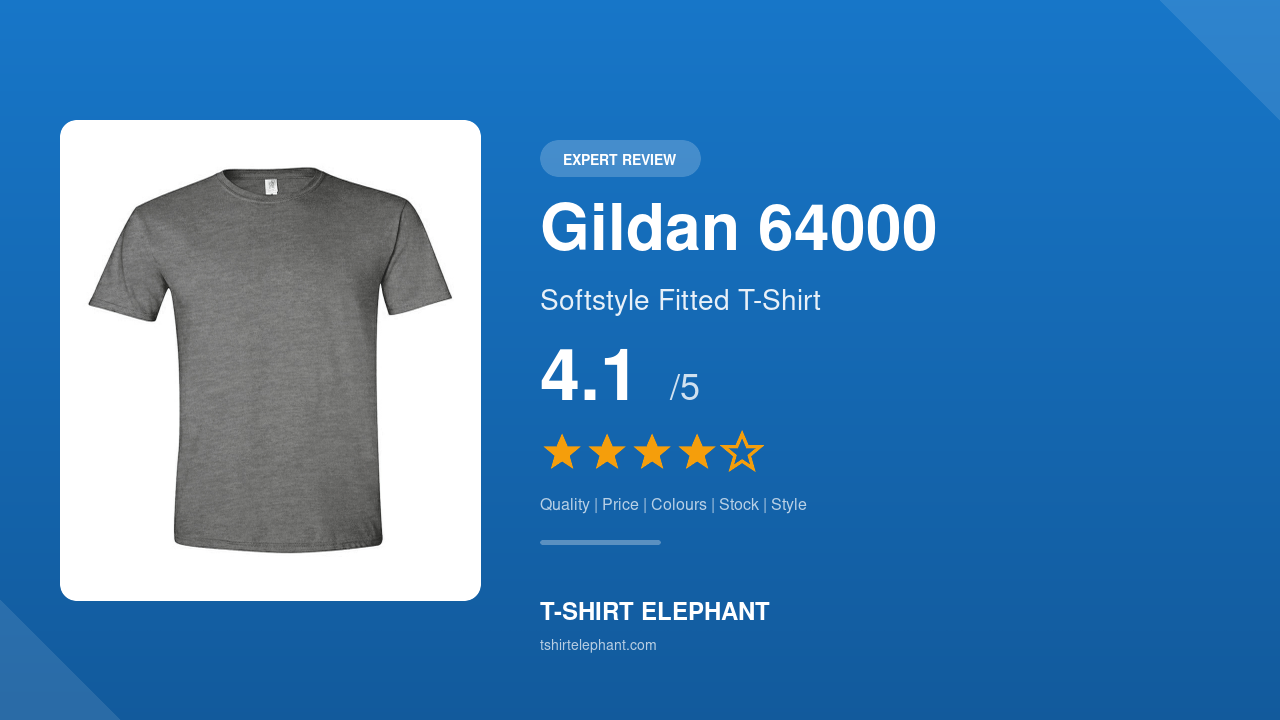 Gildan 64000 Softstyle T-Shirt Review