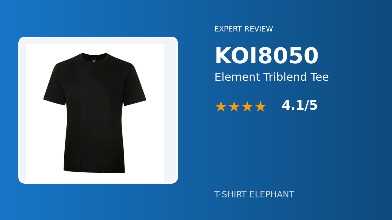KOI KOI8050 Element Triblend Tee Review