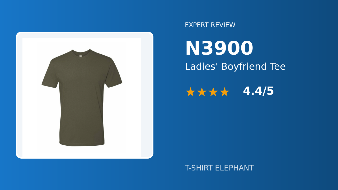 Next Level N3900 Ladies' Boyfriend Tee Review