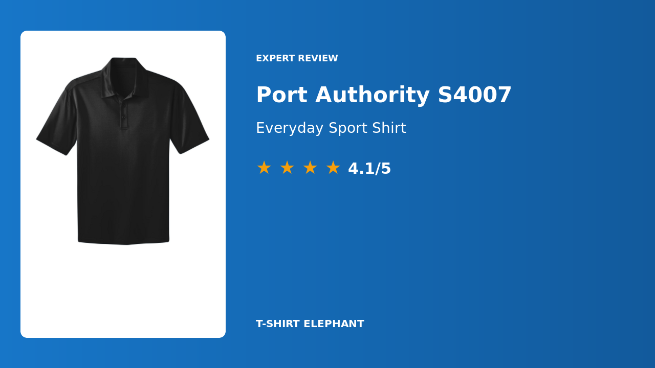 Port Authority S4007 Coal Harbour Everyday Sport Shirt Review