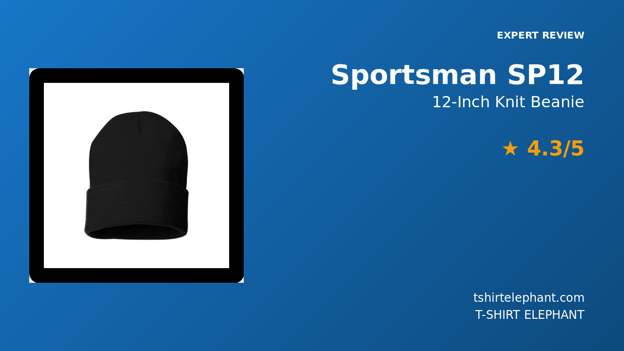 Sportsman SP12 12-Inch Knit Beanie Review