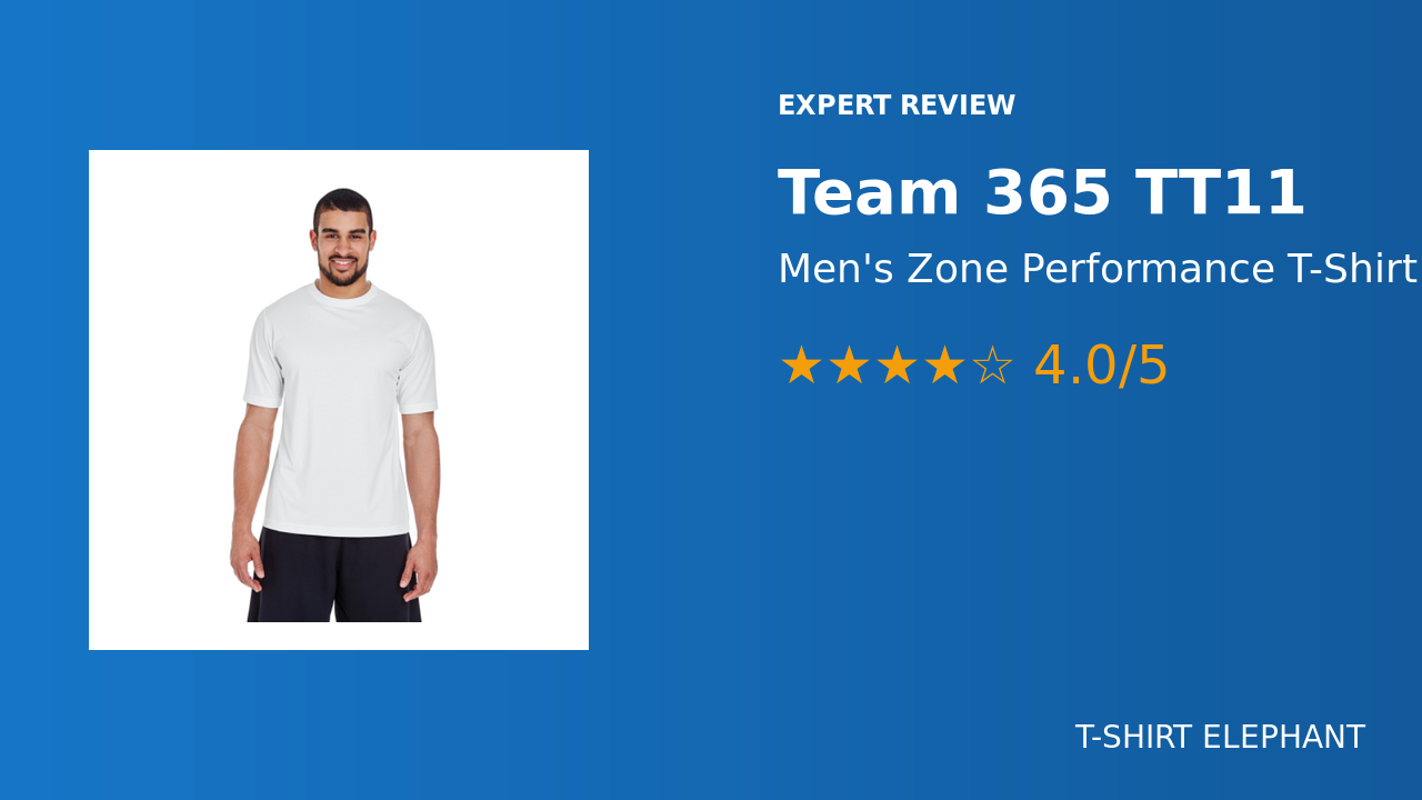 Team 365 TT11 Men's Zone Performance T-Shirt Review