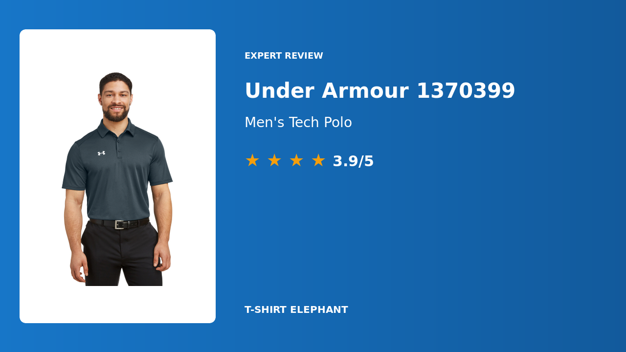 Under Armour 1370399 Tech Polo Review