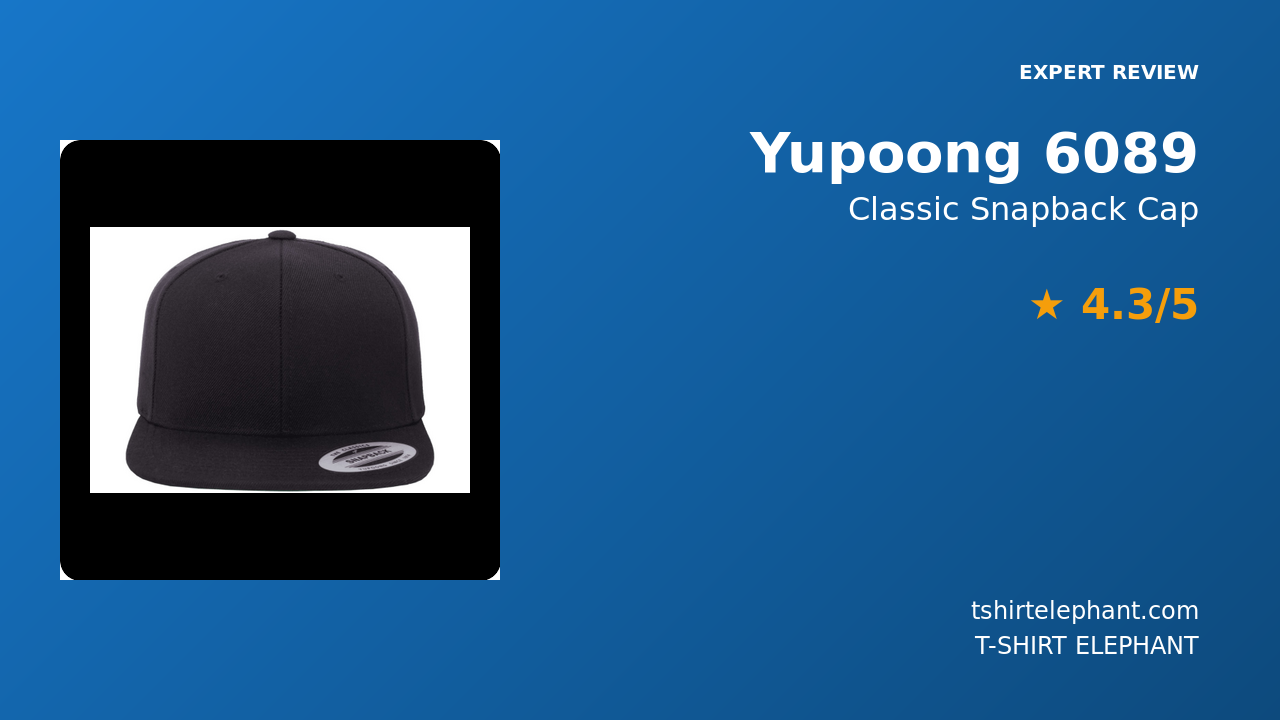 Yupoong 6089 Classic Snapback Cap Review