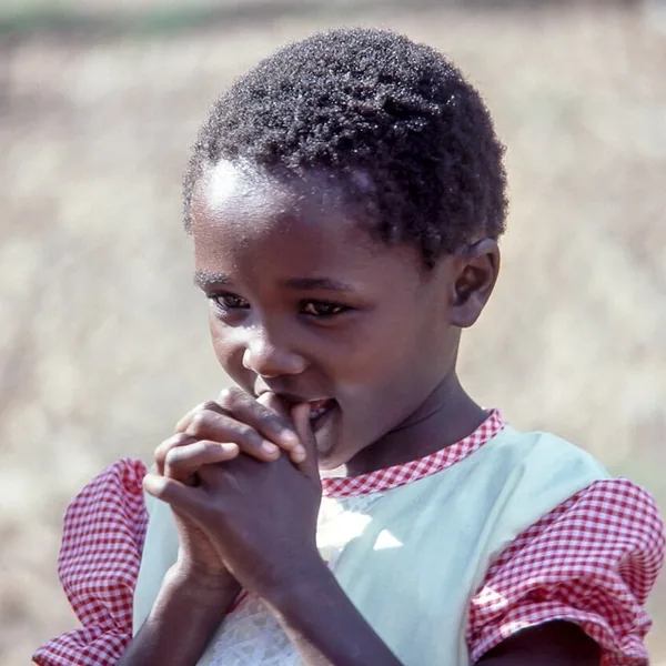 Original photo: little girl