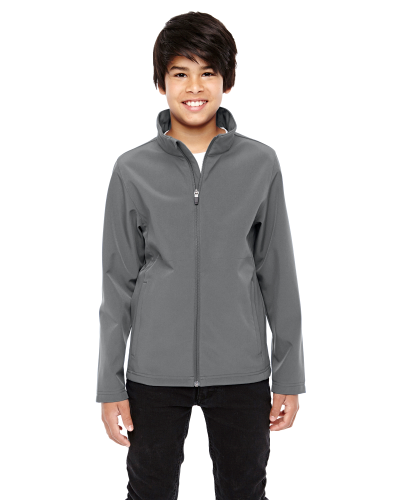 Custom YOUTH Soft Shell Jacket | Team 365 TT80Y | Screen Printing & Embroidery Canada