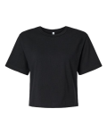 Women's Fine Jersey Mid-Length Boxy Tee Front Thumbnail | Custom Apparel Canada