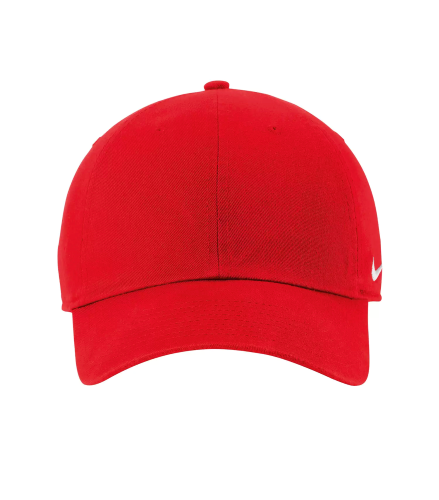 Nike 102699 NIKE HERITAGE 86 CAP in University Red - Custom Printing Available
