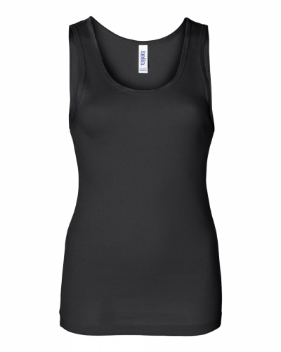 Ladies' Stretch Rib Tank front Thumb Image