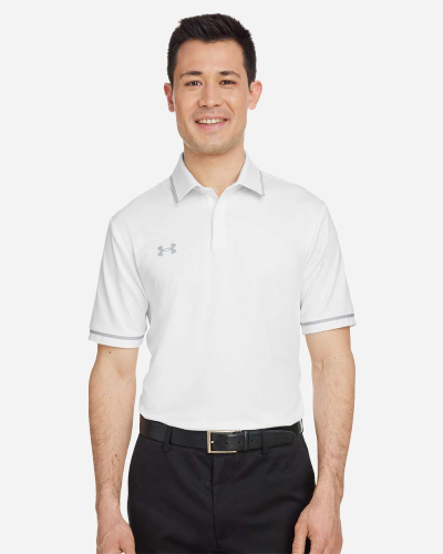 Men's Tipped Teams Performance Polo by Under Armour
