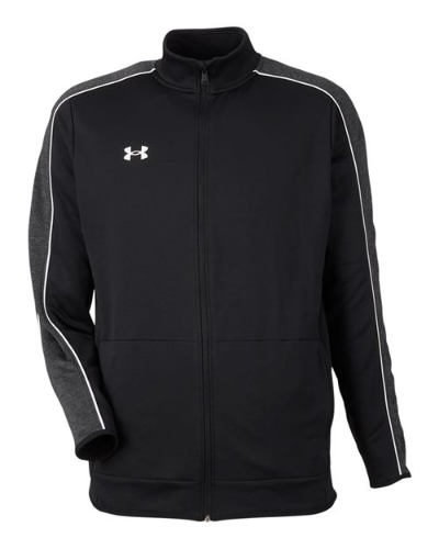 Under Armour 1383259 Men's Command Full-Zip 2.0 Jacket - Black/ White by Under Armour