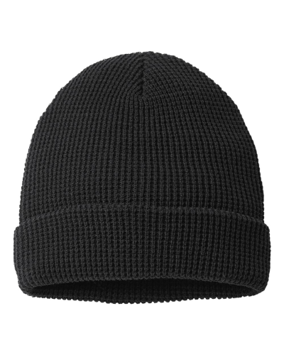 Richardson - Waffle Cuffed Beanie front Thumb Image