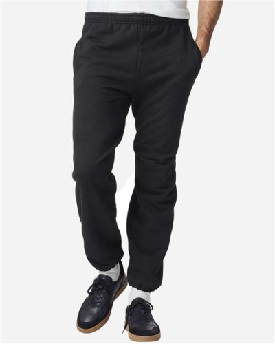 Gildan 18100 Unisex Heavy Blend™ Pocket Sweatpants in Black - Custom Printing Available