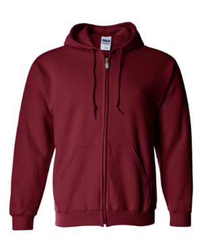 Heavy Blend Full-Zip Hooded Sweatshirt front Thumb Image