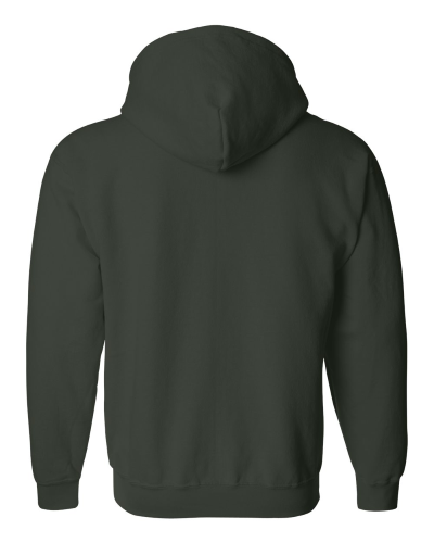 Heavy Blend Full-Zip Hooded Sweatshirt back Thumb Image