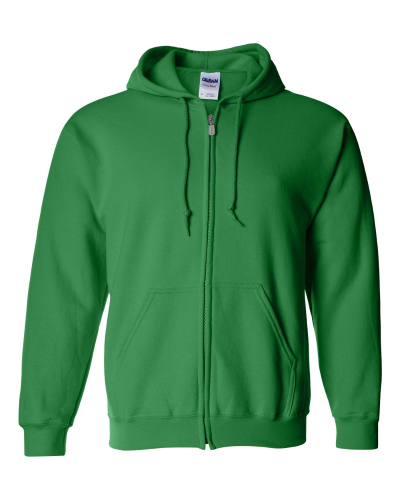 Heavy Blend Full-Zip Hooded Sweatshirt front Thumb Image