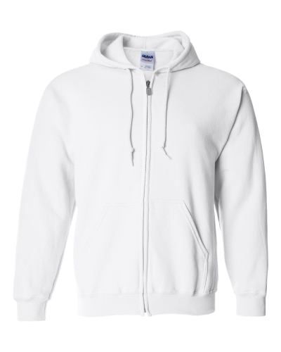 Heavy Blend Full-Zip Hooded Sweatshirt front Thumb Image