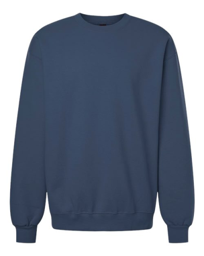 Gildan 19000 Unisex Hammer™ Maxweight Crewneck Sweatshirt in Blue Dusk - Custom Printing Available