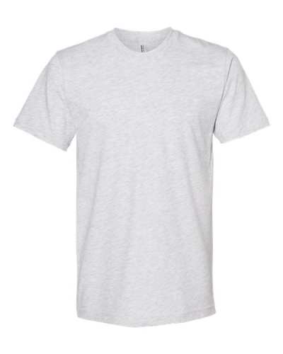 American Apparel 2001 Unisex Fine Jersey Tee in Ash Grey - Custom Printing Available