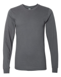 Unisex Fine Jersey Long Sleeve Tee Front Thumbnail | Custom Apparel Canada