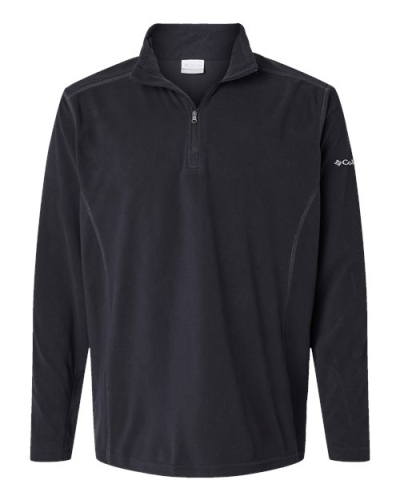 Columbia 212469 Men's Klamath Range™ II Half-Zip Pullover in Black - Custom Printing Available