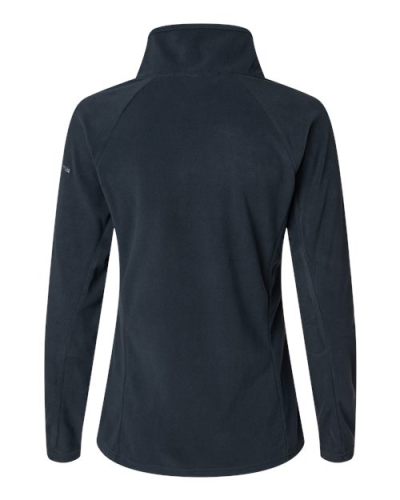 Custom WOMEN'S Glacial™ IV Fleece Half-Zip Pullover - Back View | Columbia | Screen Printing Canada