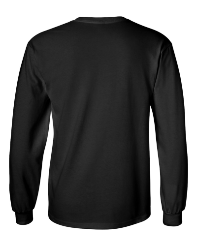 Men's Cotton Long Sleeve T-Shirt back Thumb Image