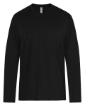 24EVER Ring Spun Cotton Long Sleeve Tee Front Thumbnail | Custom Apparel Canada