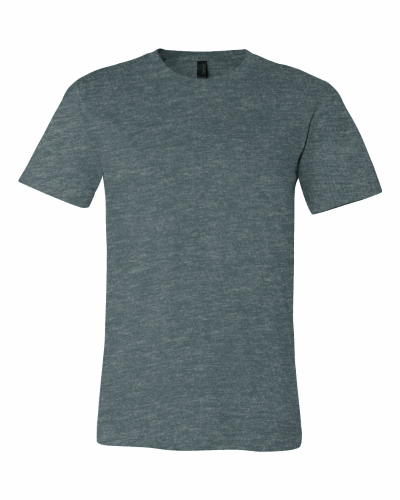 Bella+Canvas 3001C Unisex Jersey T-Shirt. Heather Prism Lilac