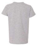 YOUTH BELLA + CANVAS 3001YCVC CVC Jersey Tee - Athletic Heather Back Thumbnail | Custom Apparel Canada