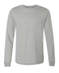 Bella + Canvas 3513 in Athletic Grey Triblend - Front View