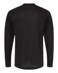Poly-Blend Long Sleeve T-Shirt Back Thumbnail | Custom Apparel Canada